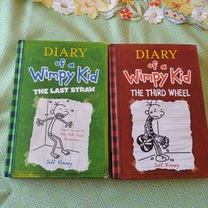 Diary of a Wimpy Kid Lot od 2 book